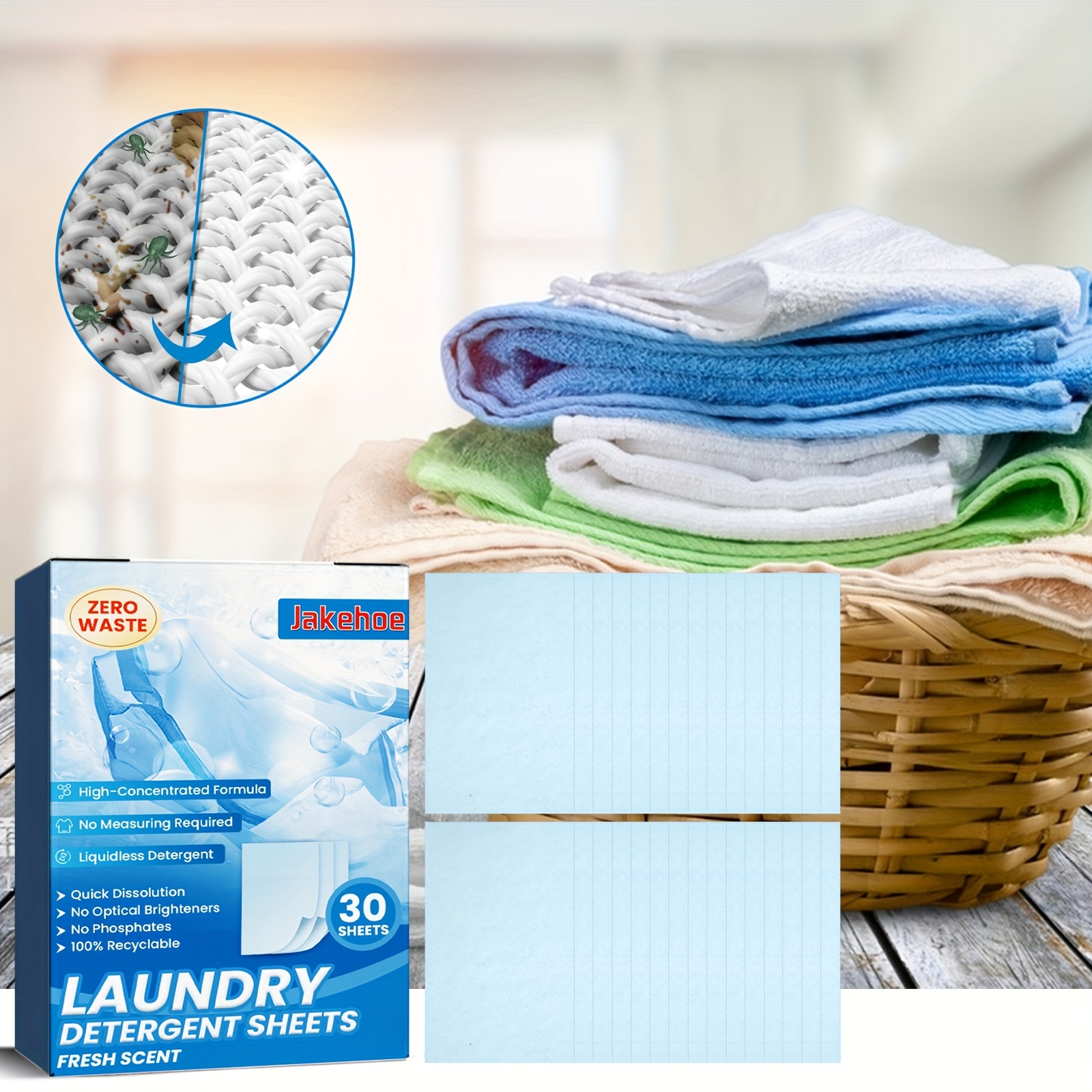 Laundry Detergent Sheets Power Laundry Detergent Paper - Temu United Arab  Emirates