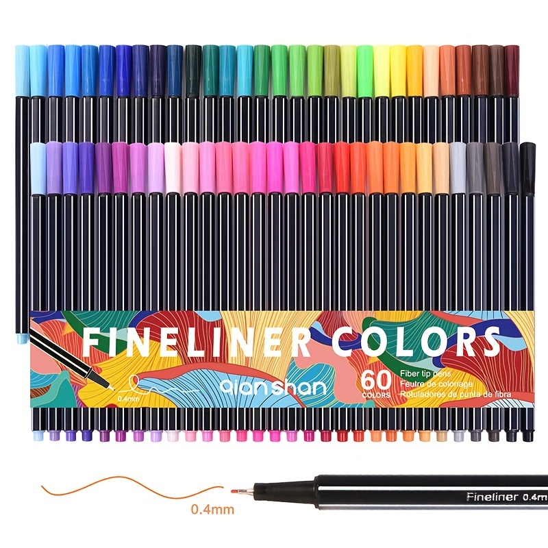 Ensemble de stylos à dessin Fineliner coloré pour enfants, stylos