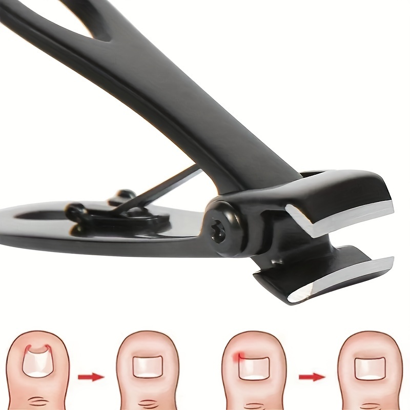 Nail Clippers For Thick Nail Wide Jaw Opening Oversized - Temu