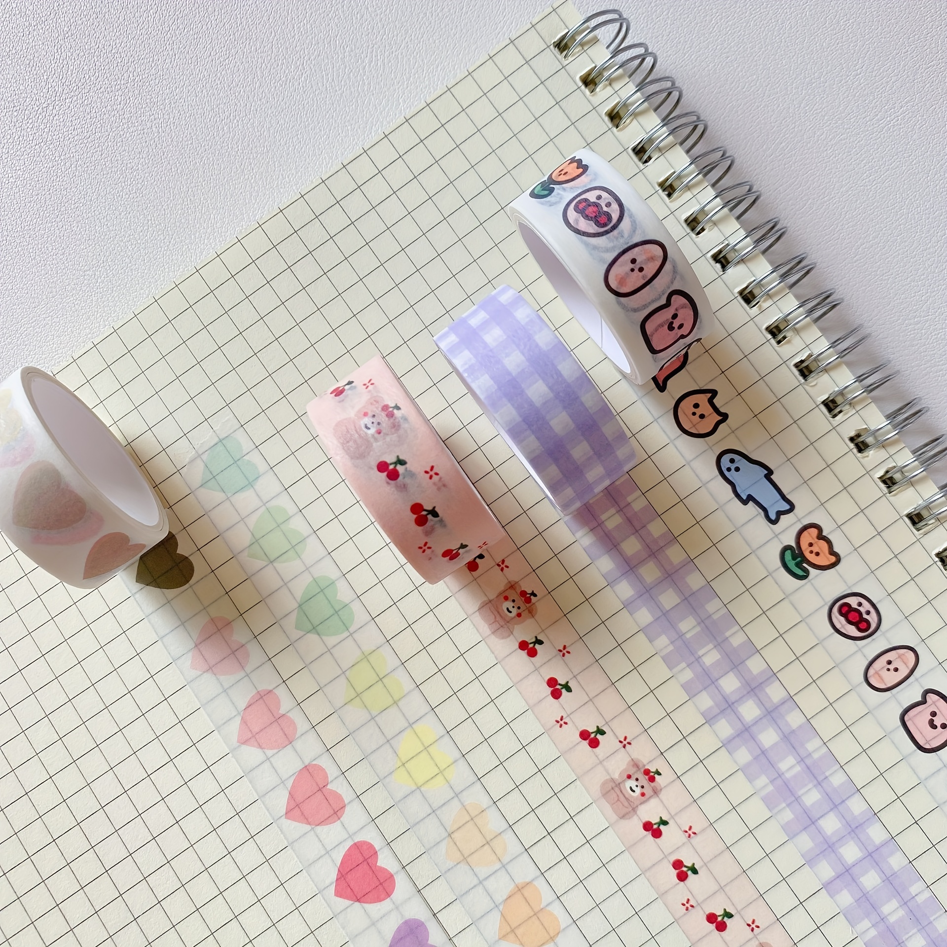 Cute Cartoon Washi Tape Adhesive Decorative Tape for Bullet