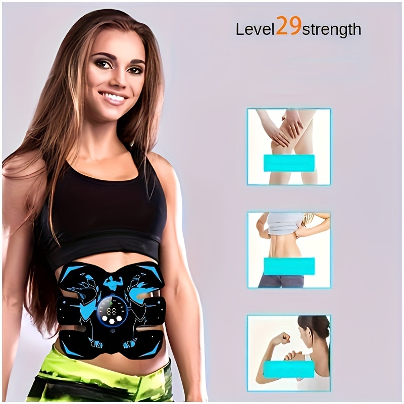 Rechargeable Abs Stimulator Portable Abdominal Toning Belt - Temu