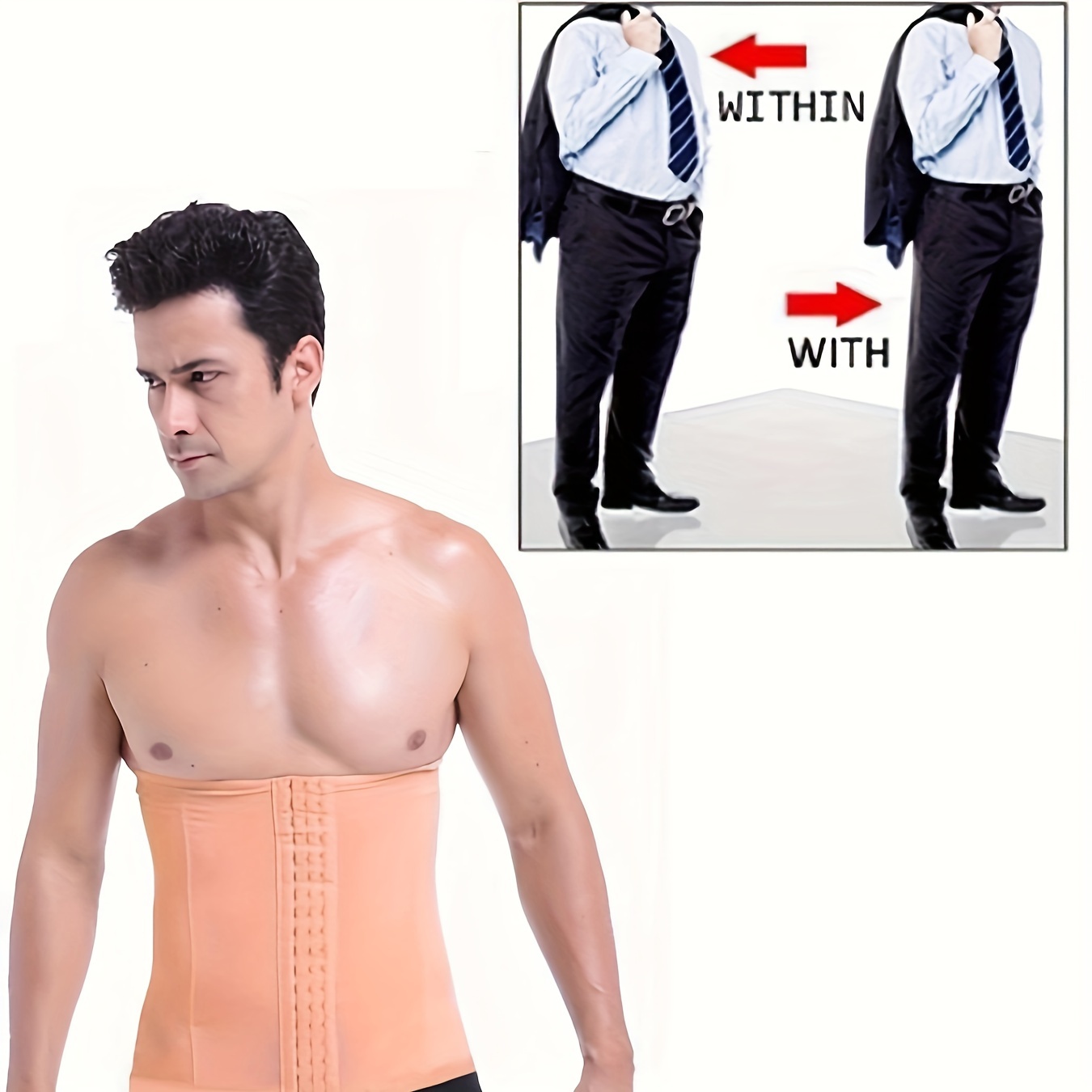 Get A Flat Stomach Instantly: Professional Men's High end - Temu