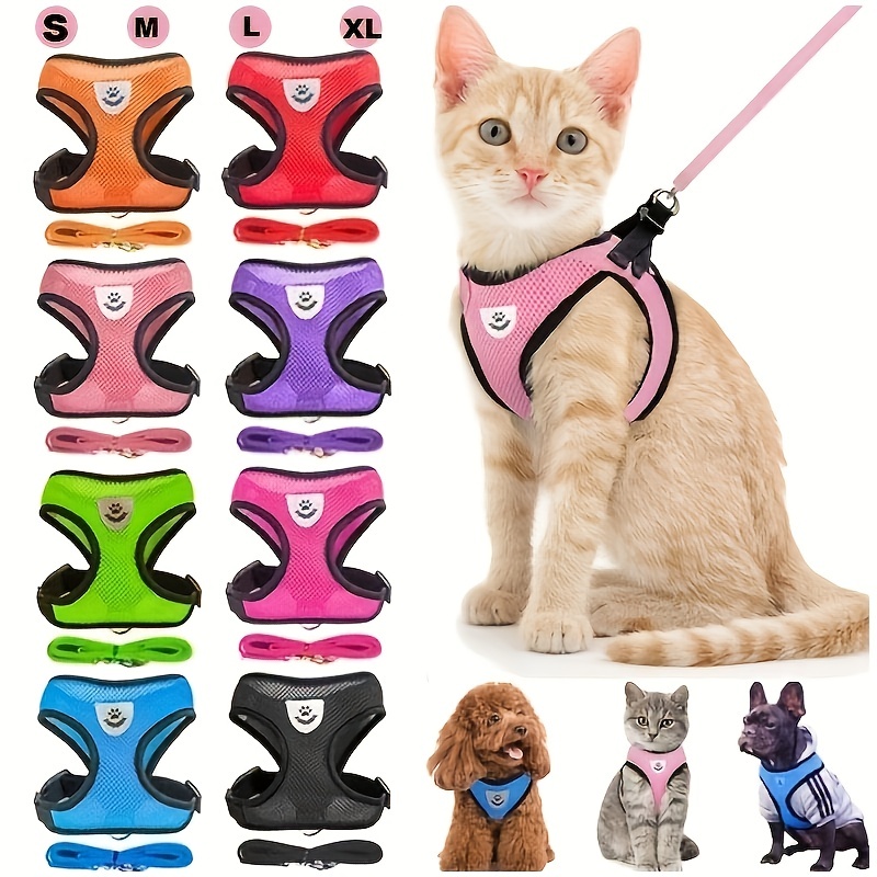 Dog Harness Pet Supplies Dog Cat Chest Harness Small and Medium