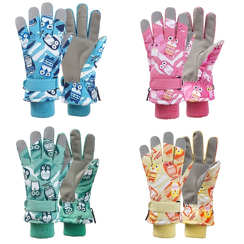 Children's Waterproof Gloves Winter Warm Keeping Gloves Boys