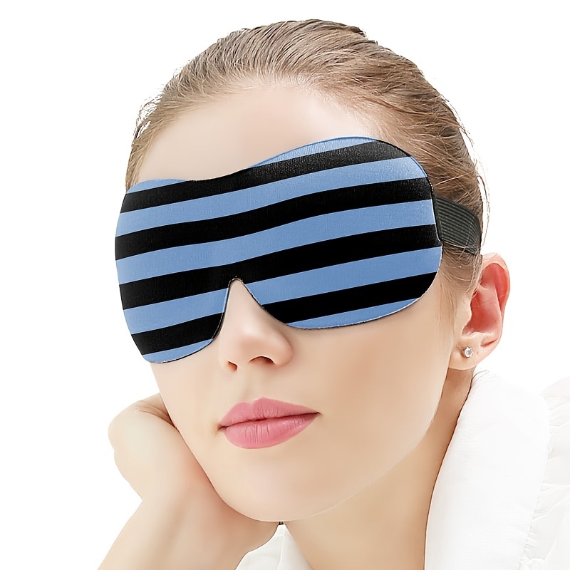  Sleep Eye Mask Night Blindfolds with Elastic Strap, Silk  Sleeping Masks Blackout for Women Men : Health & Household