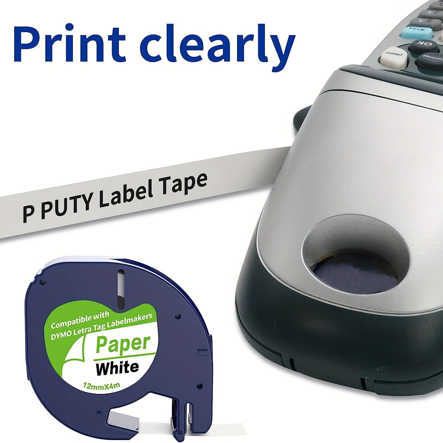 How to Load Paper Inside DYMO LetraTag 200B Label Maker 