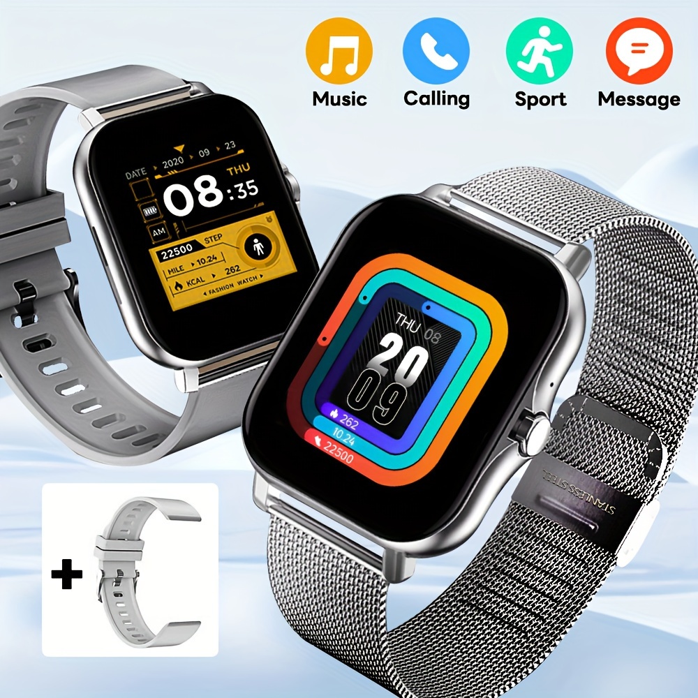 

.44-inch Smart Watch With Of Wireless Calling And Receiving, Sports , Sedentary Reminders, Message Notifications, Ultra-thin Design, Suitable For Android And Iphone, As A Gift For Men And Women