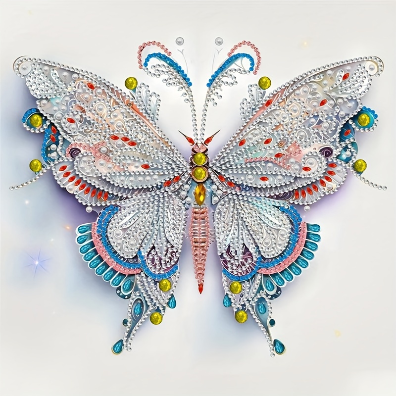 Kit Pintura 5d En Forma Mariposa Diamantes Imitación Cristal - Temu Chile