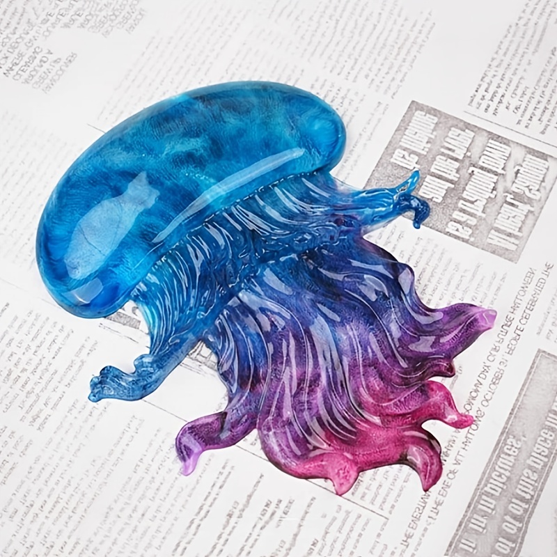 Jellyfish Shape Resin Earring Molds Crystal Epoxy - Temu