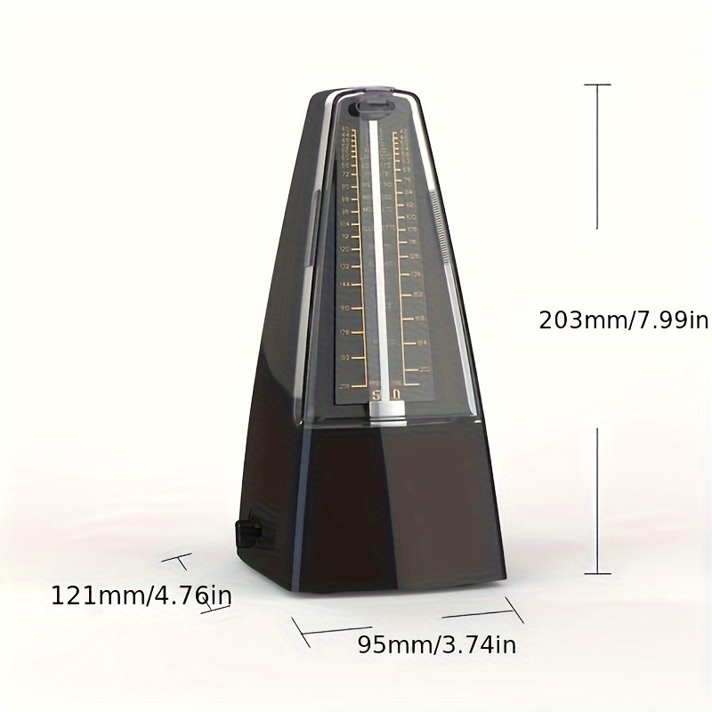 Mechanical Metronome Vintage Tower Shaped For Guitar Bass - Temu