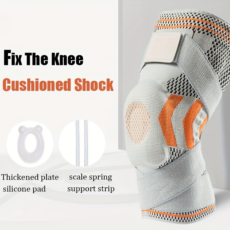 Knee Compression Sleeve Patella Gel Pads Side Stabilizers - Temu