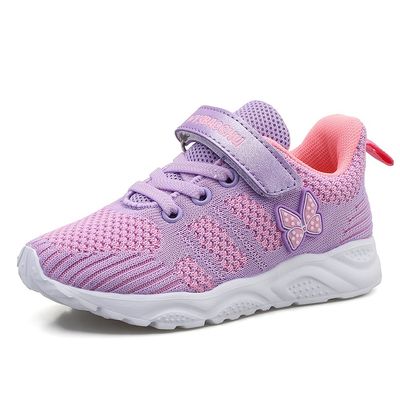 Girls Lightweight Breathable Running Sneakers