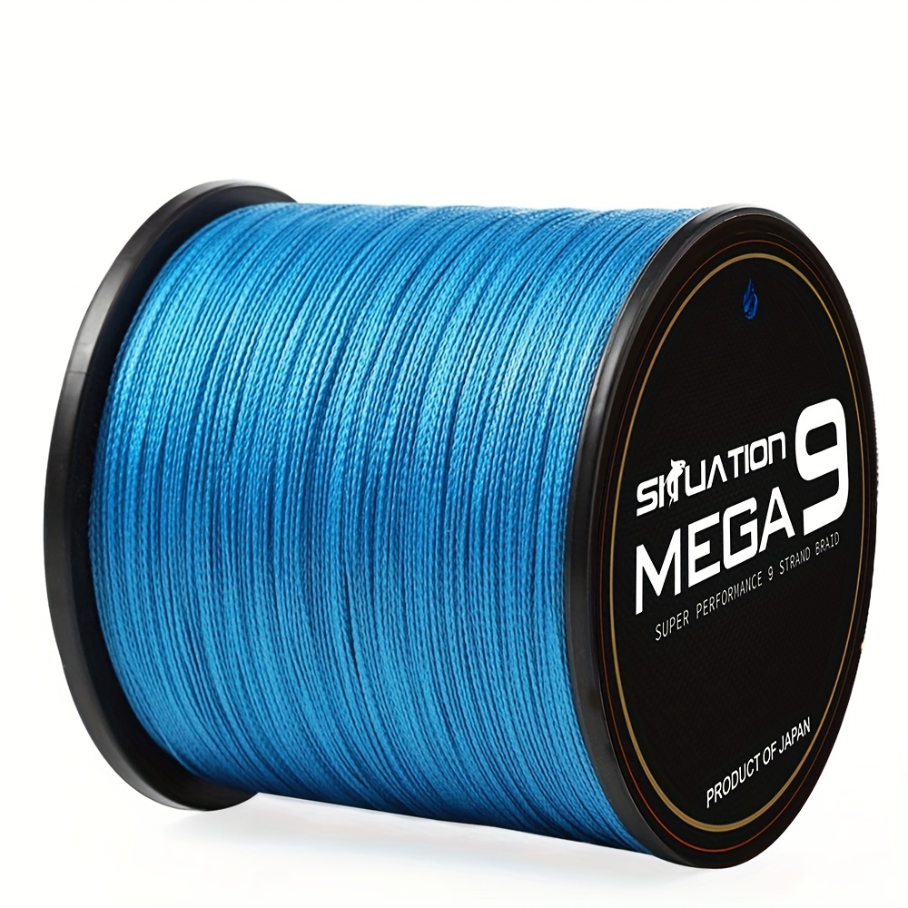 200M/219YDS Ultra Strong Wear Resistant Fishing Line, 9-strand PE Braided  Fishing Wire, 10/20/30/40/80LB (4.54/9.07/13.61/18.14/36.29KG) For Smooth Lo