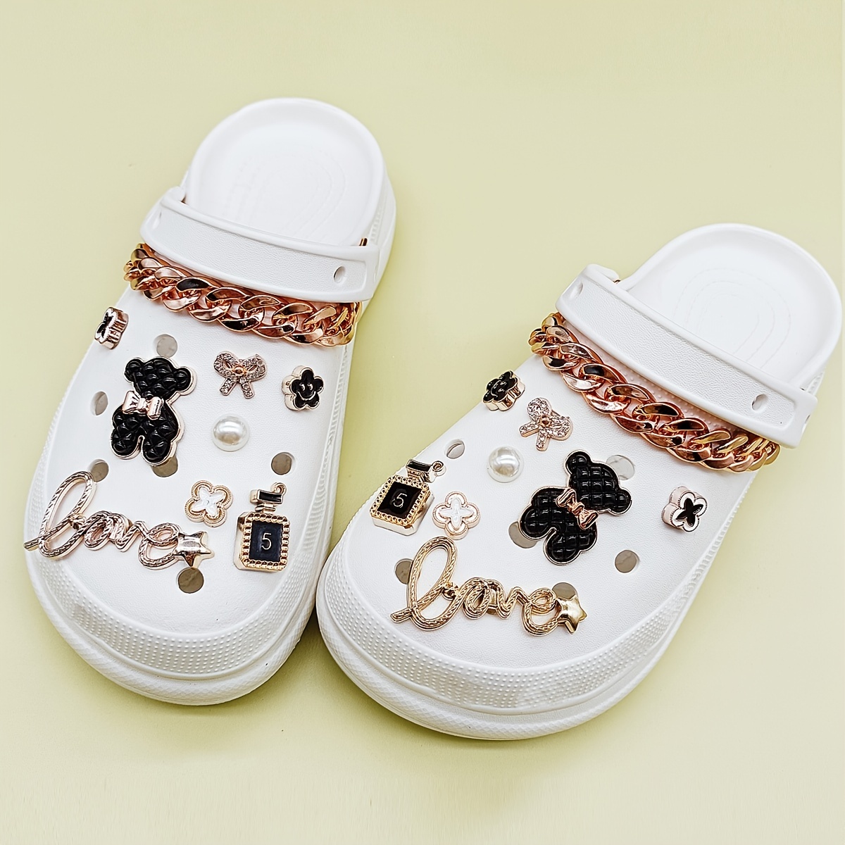 Bear Chain Shoe Accessories for Party Favors Birthday