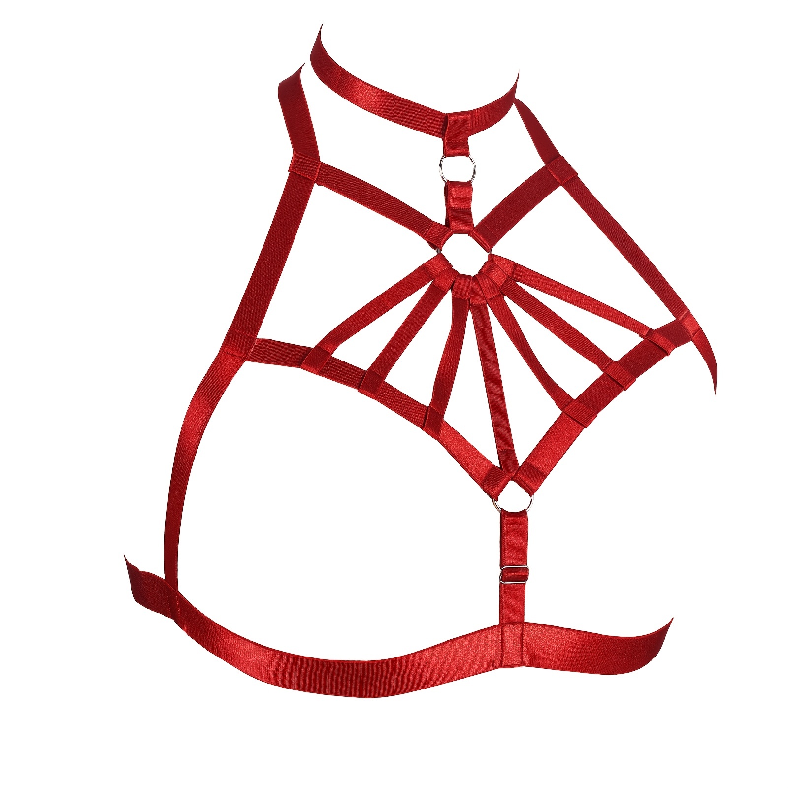 Sexy Cage Bra Harness Hollow Out Adjustable Chest - Temu Italy