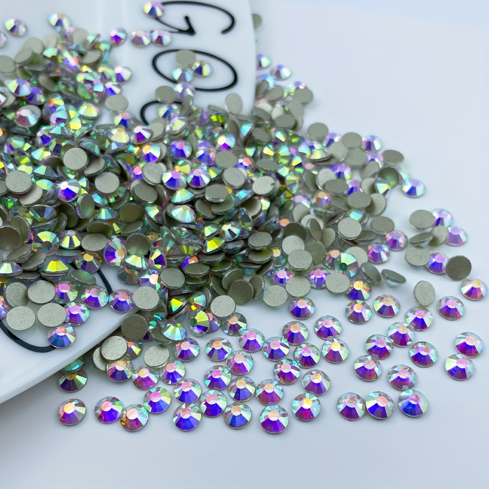 14400pcs Glitter Neon Non Hot Fix Rhinestones in Bulk неоновые стразы uñas  Strass Diamond Nail Charms Crystals Gems for Nail Art - AliExpress