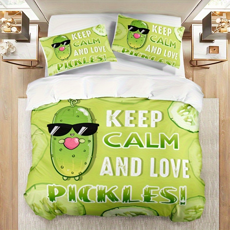 I Love Pickles Pillowcase - Pickles Gifts - Pickles Pillow case