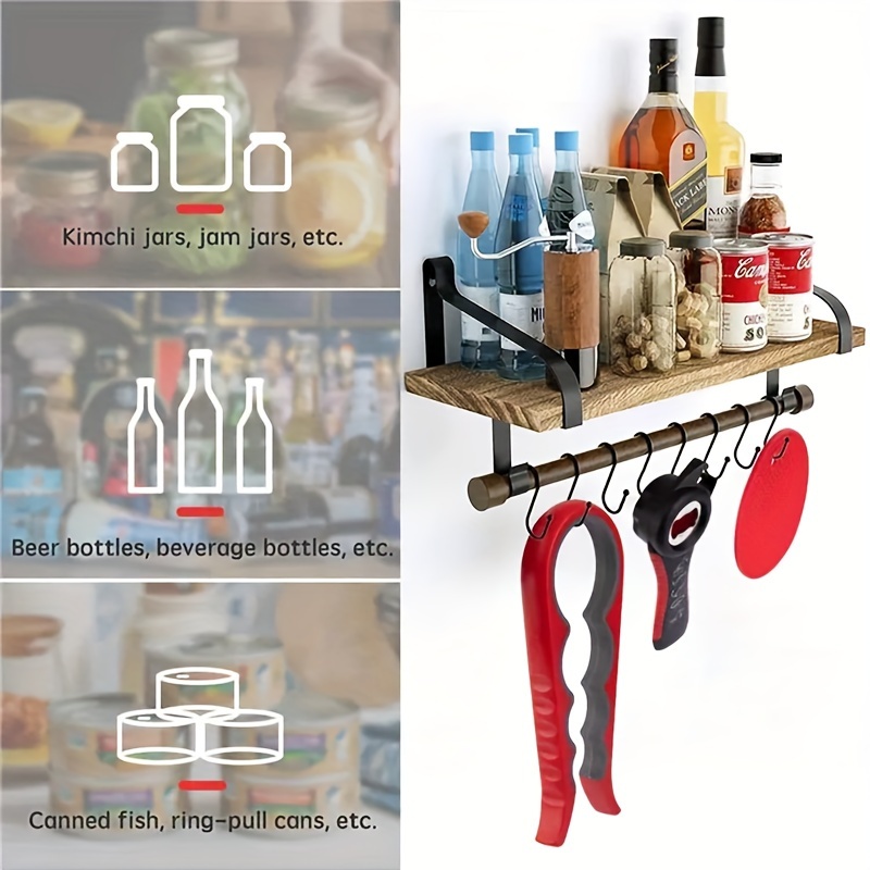 Multifunctional Bottle Opener, Jar, Wine & Can Openers Kitchen