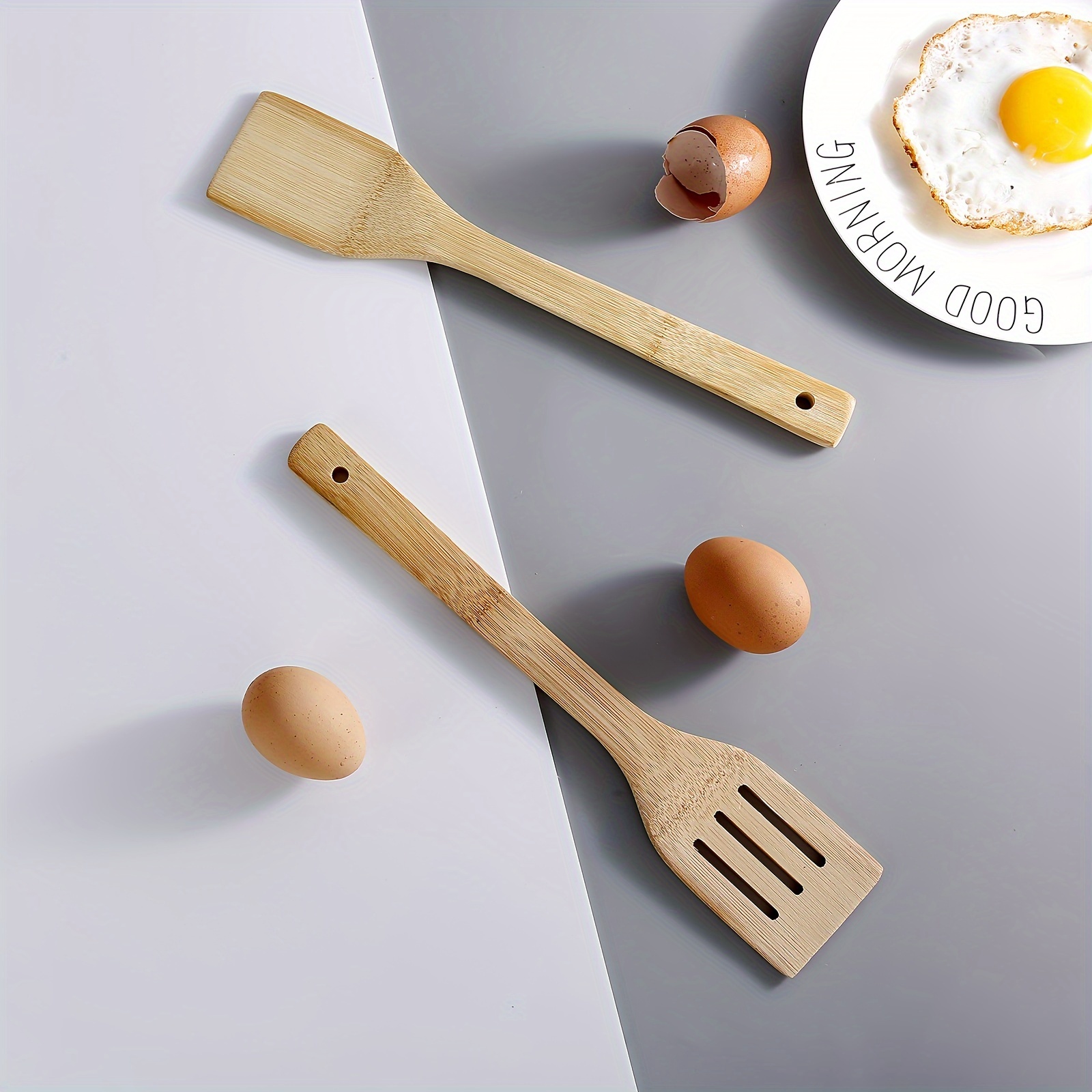 Gnome Chef Bamboo Kitchen Utensils Set Household Decorative - Temu