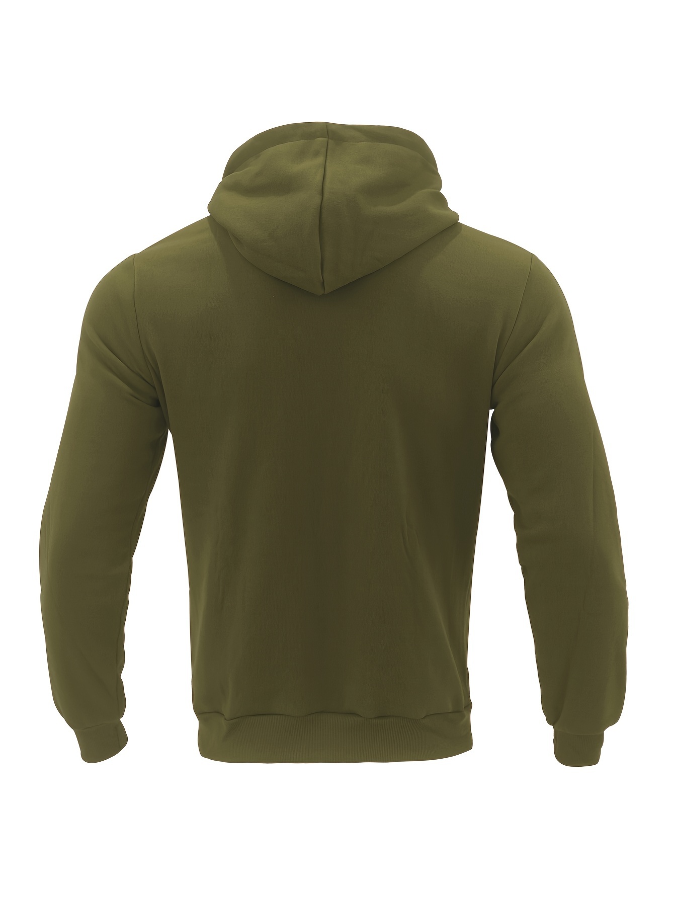 Mens army shop green hoodie