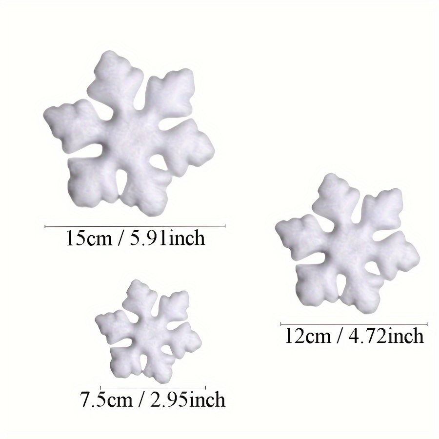 Self Standing Foam Snowflake -12 Inch