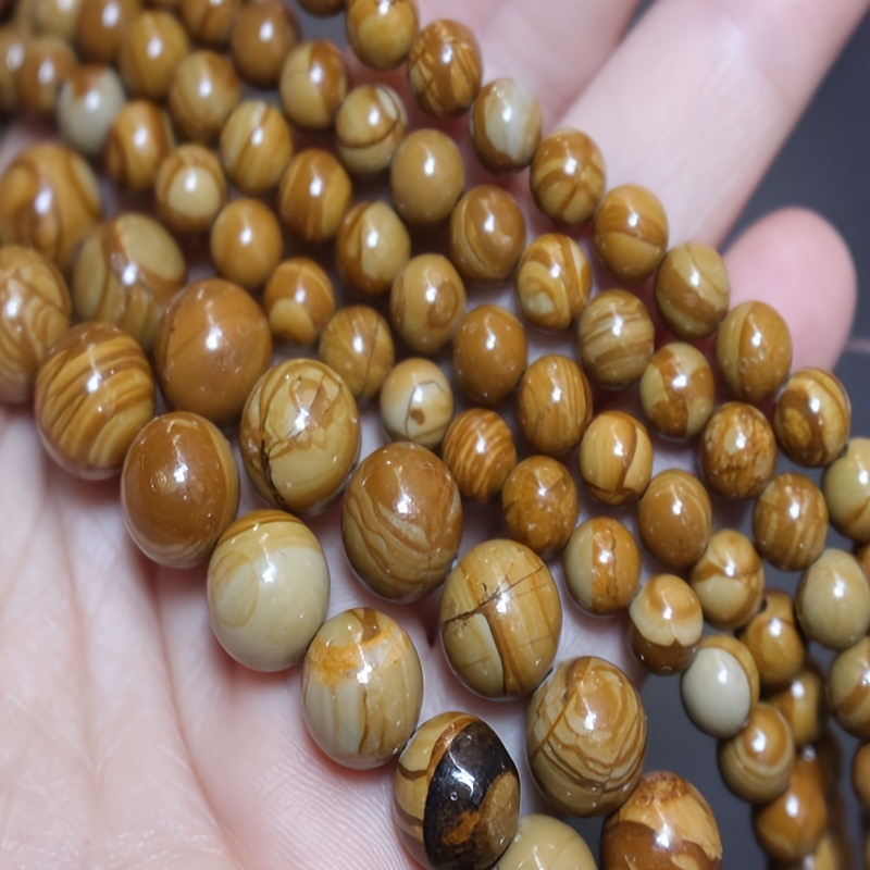 Black Onyx Gemstone Beads - 8mm round