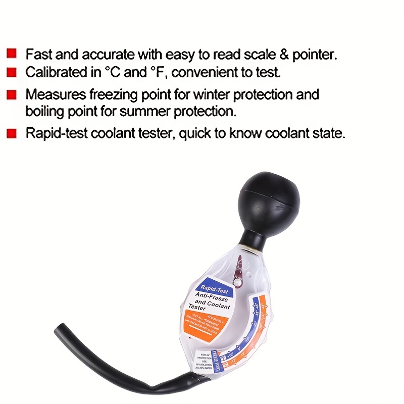 Dial Type Coolant Tester Rapid test Anti freeze Densitometer - Temu United  Arab Emirates