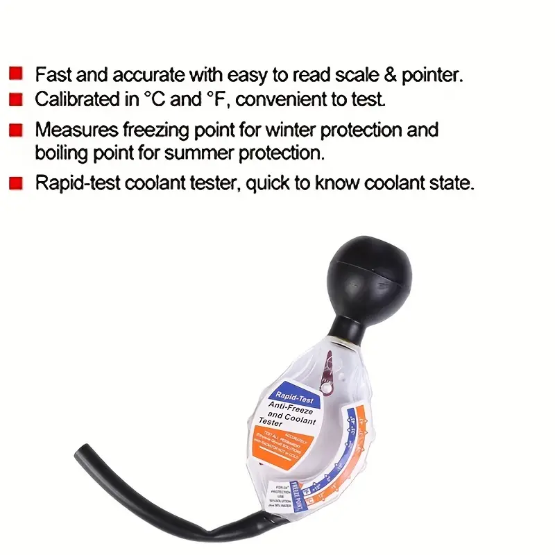 Dial Type Coolant Tester Rapid test Anti freeze Densitometer - Temu