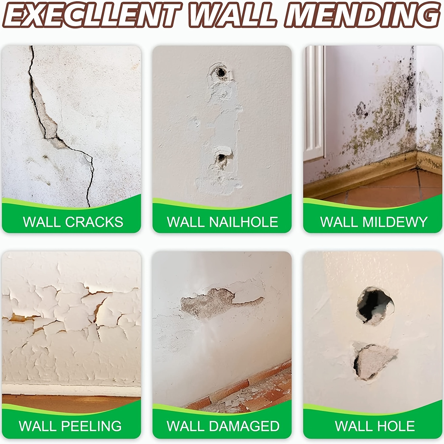 10pcs Drywall Repair Patch Safe Mend Wall Repair - Temu