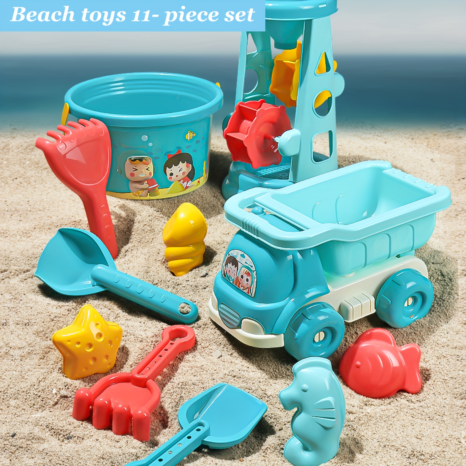 Collapsible Beach Bucket Set For Kids - Foldable Sand Bucket & Shovels,  Perfect For Beach Travel! - Temu Croatia