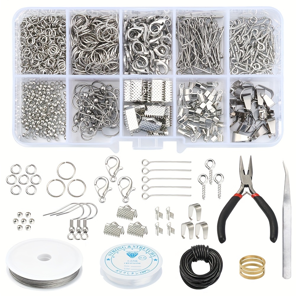 Earring Supplies Kit Earring Making Supplies Kit With - Temu