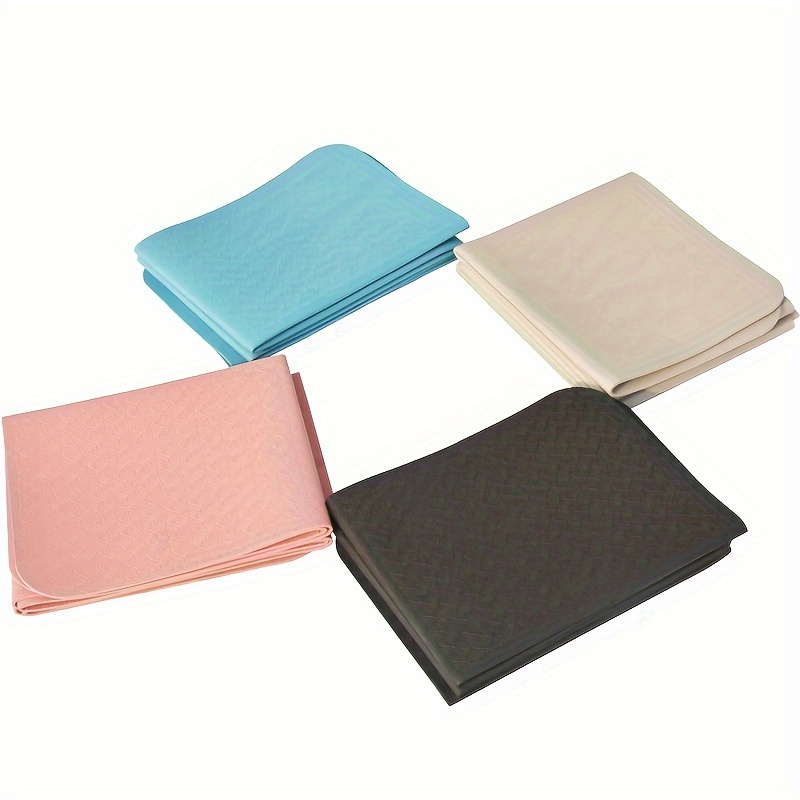 Double Sided TPE Foldable Yoga Mat for Fitness Pilates Workout