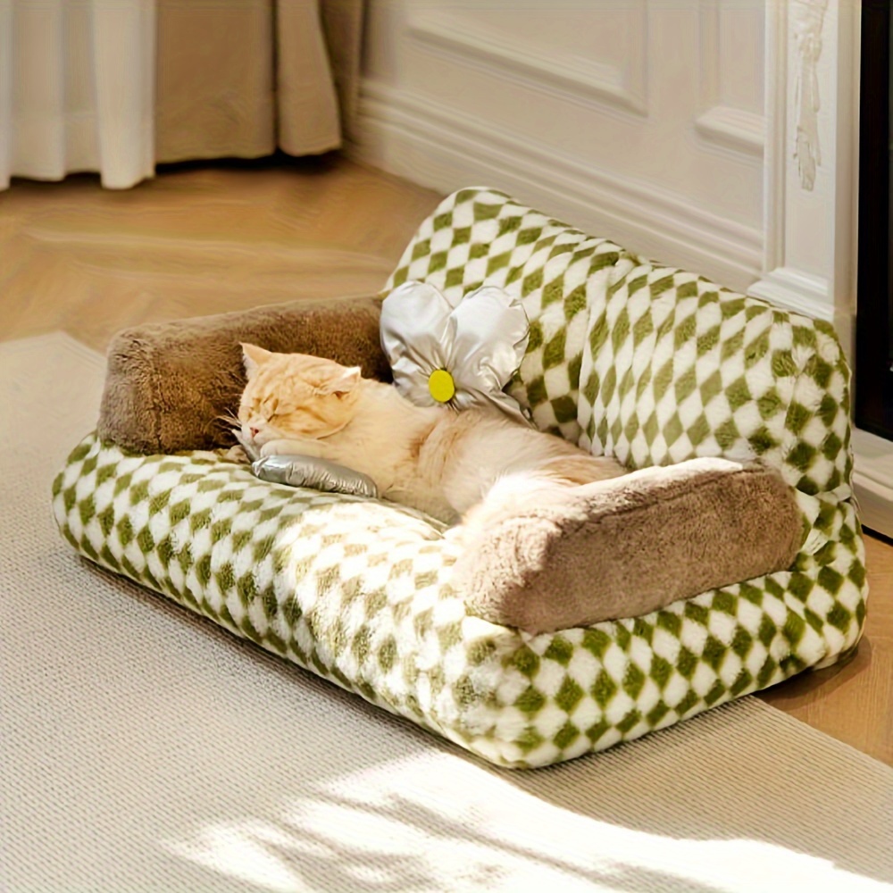 Couch pet shop bed pattern