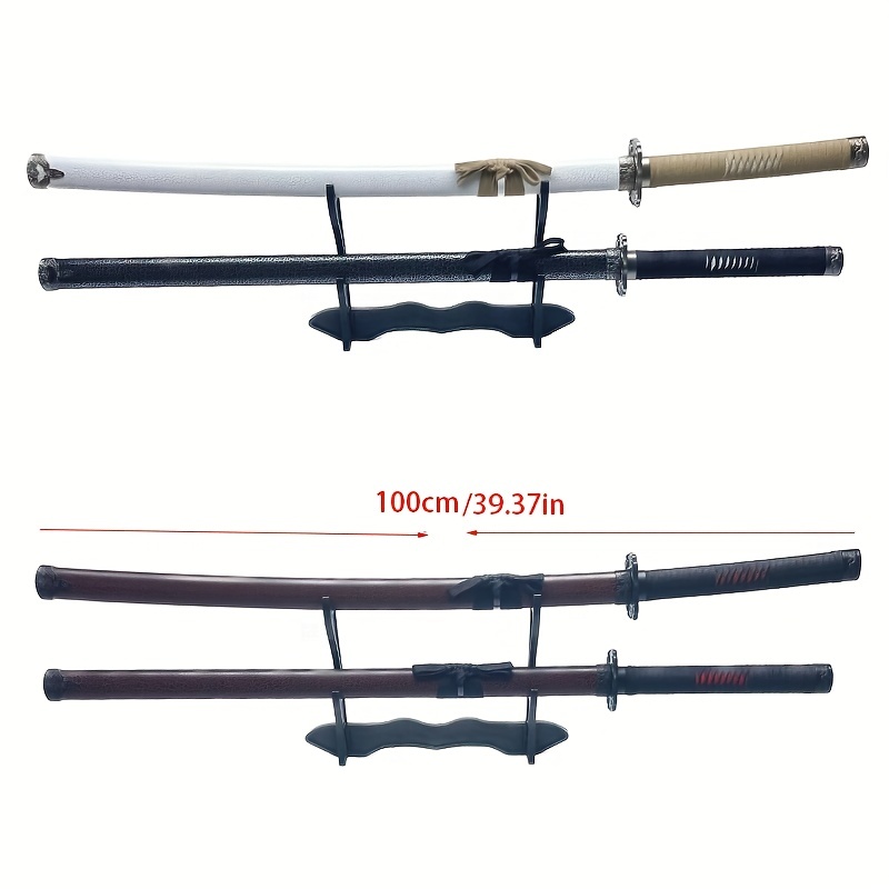 1 Espada Samurái Madera, Hoja Táctica Katana, Cuchillo Entrenamiento  Juvenil Soporte - Deporte Aire Libre - Temu