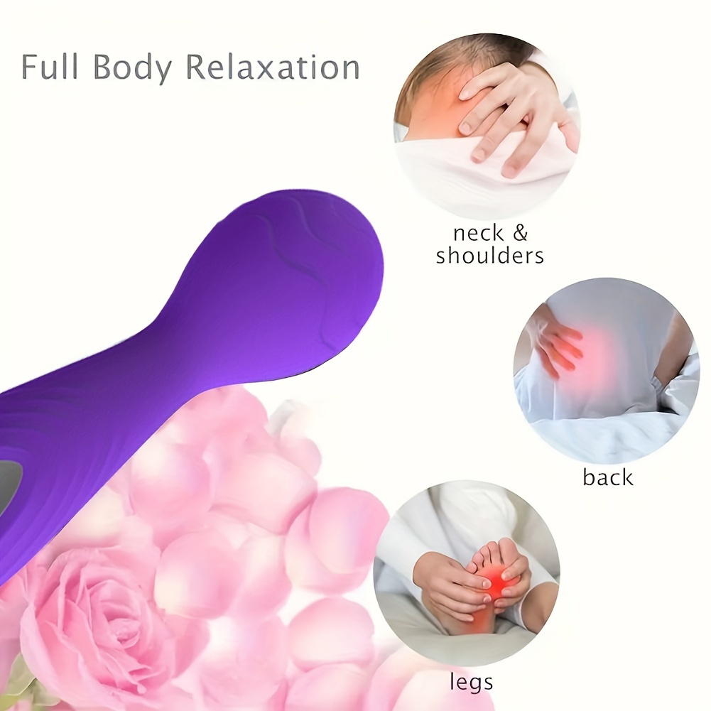 Wand Massager for Women, Rechargeable Handheld Massager for Neck Shoulder  Back