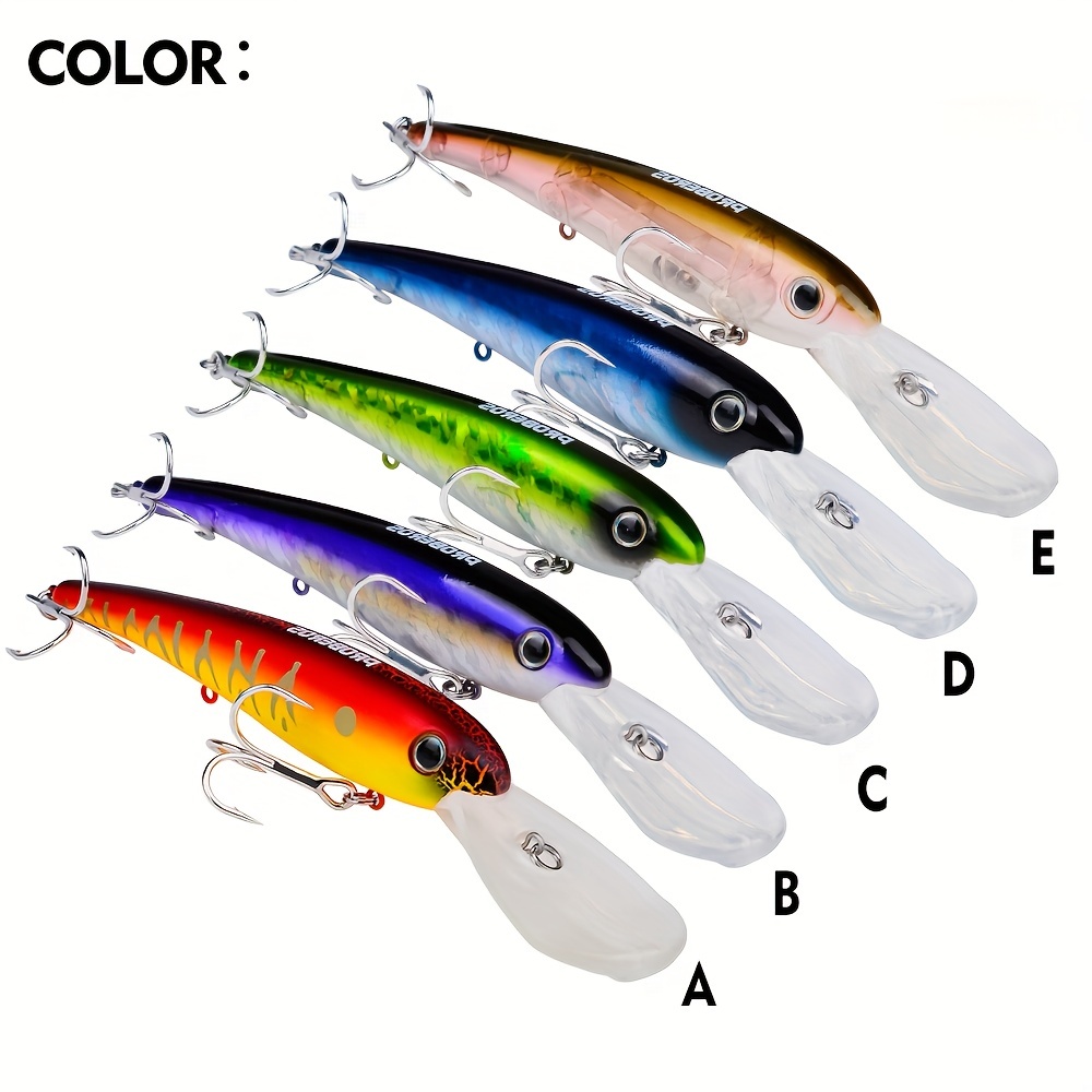 PROBEROS Fishing Lures Fishing Bait 7-17.78cm/0.963oz-27.31g Fishing  Tackle 10 colors Bass Baits