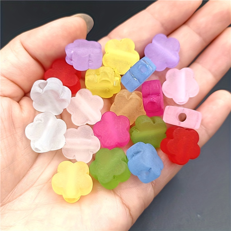 Resin Cherry Charms Acrylic Beads Rainbow Color - Temu