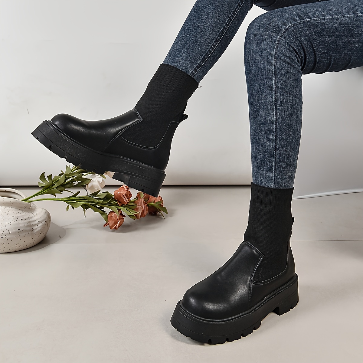 Legging Boots - Temu