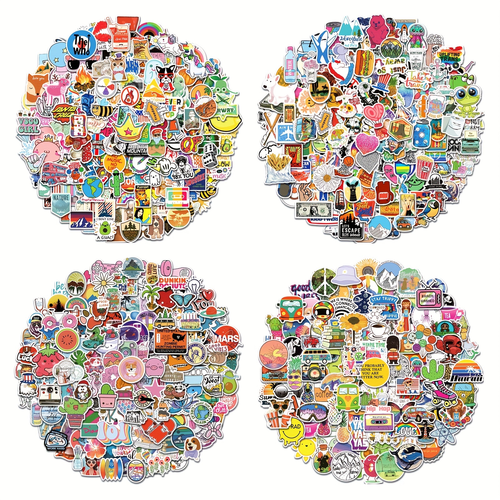 100pcs Cute KT Sticker Toys for Girls Kawaii Stickers Cute Sticker Pack  Cartoon Stickers Notebook Laptop Skin Decoration Sticker