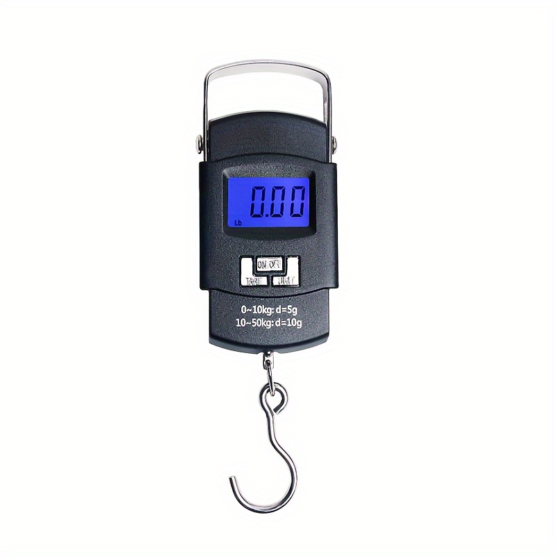 50kg/110lb Portable Digital Fishing Scale, Electronic Waterproof Fishing  Scale, Foldable Fish Weigher Luggage Scale