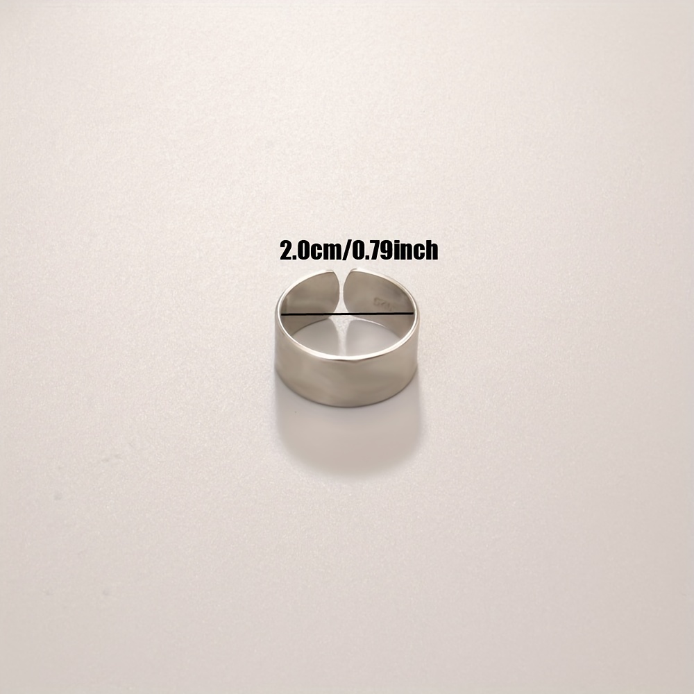 Retro Men's Adjustable Opening Ring