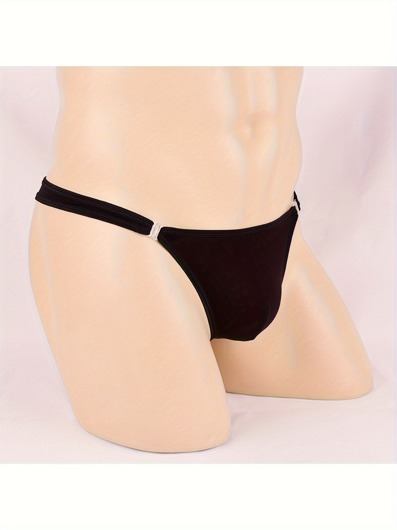 Sexy Mens G-string Bikini Briefs Jockstrap Thongs T-back Underwear Lingerie