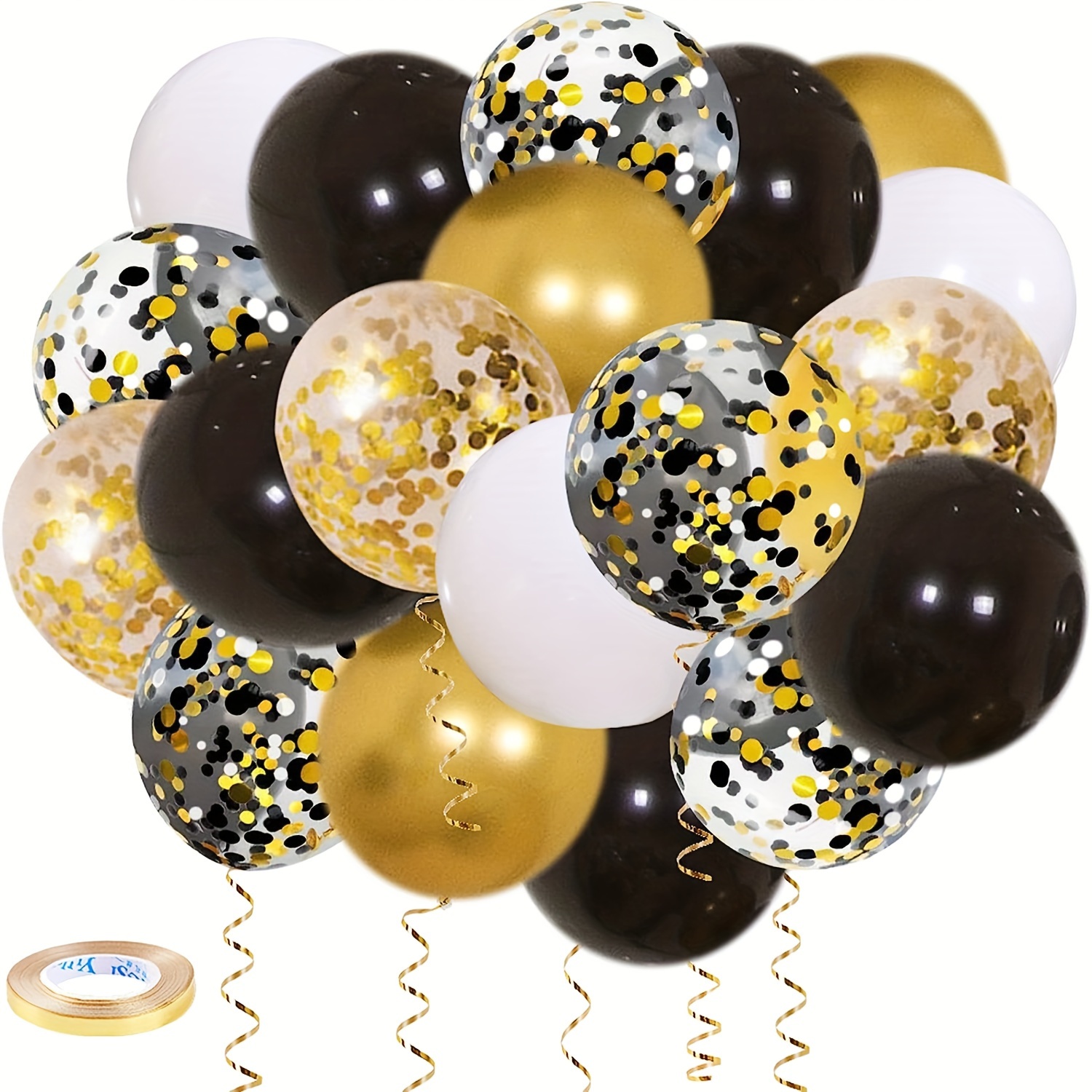 Palloncini Oro Rosa, 50 Pezzi Set Palloncini con Coriandoli, Palloncino  Foil CuoreOro Rosa, Palloncini Oro Rosa e Bianchi per Matrimonio, Baby  Shower, Decorazione Festa di Compleanno : : Casa e cucina