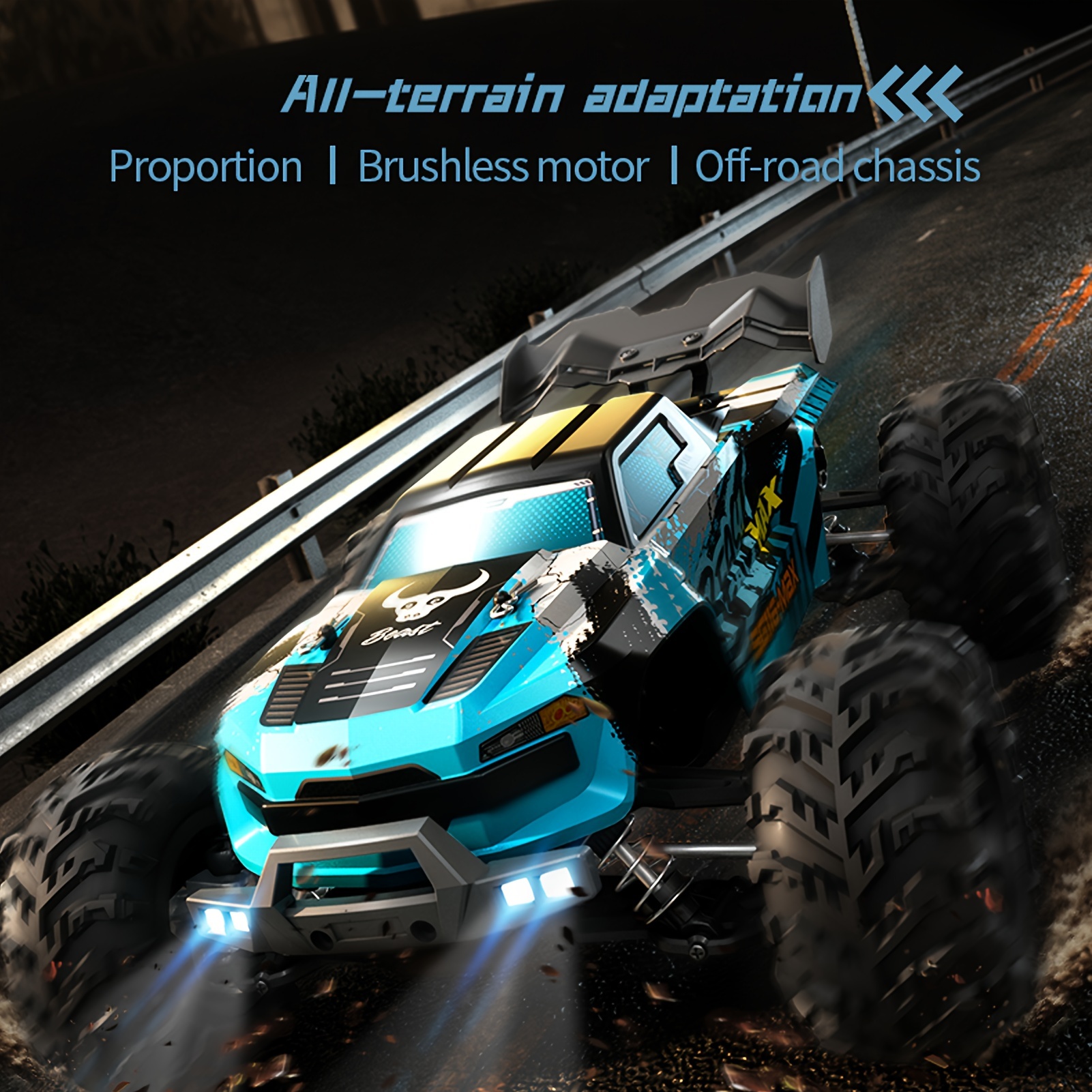 2.4GHZ RC Car,1:14 Échelle Tout Terrain RC Camion,25Km/h Télécommande  Voiture, Télécommande Camion,Monster Truck Hors Route Racing Car Pour  Enfant Et Adulte - Temu France