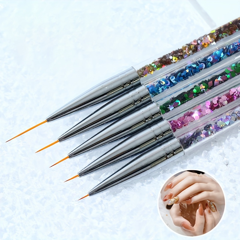 Nail Liner Brushes For Manicure Pedicure Nail Brush Pen - Temu