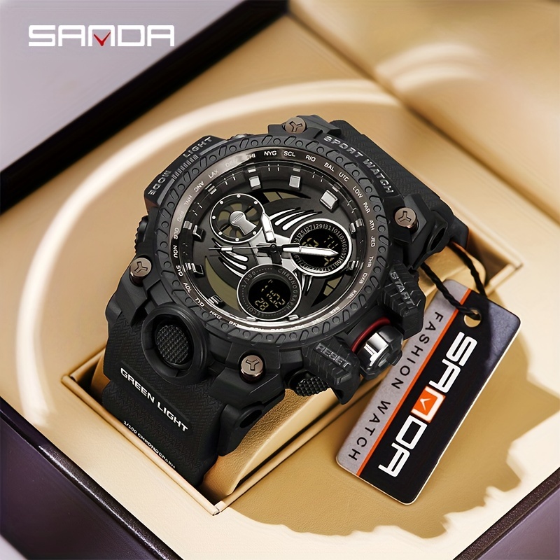 Comprar Relojes digitales deportivos para hombre, reloj de pulsera