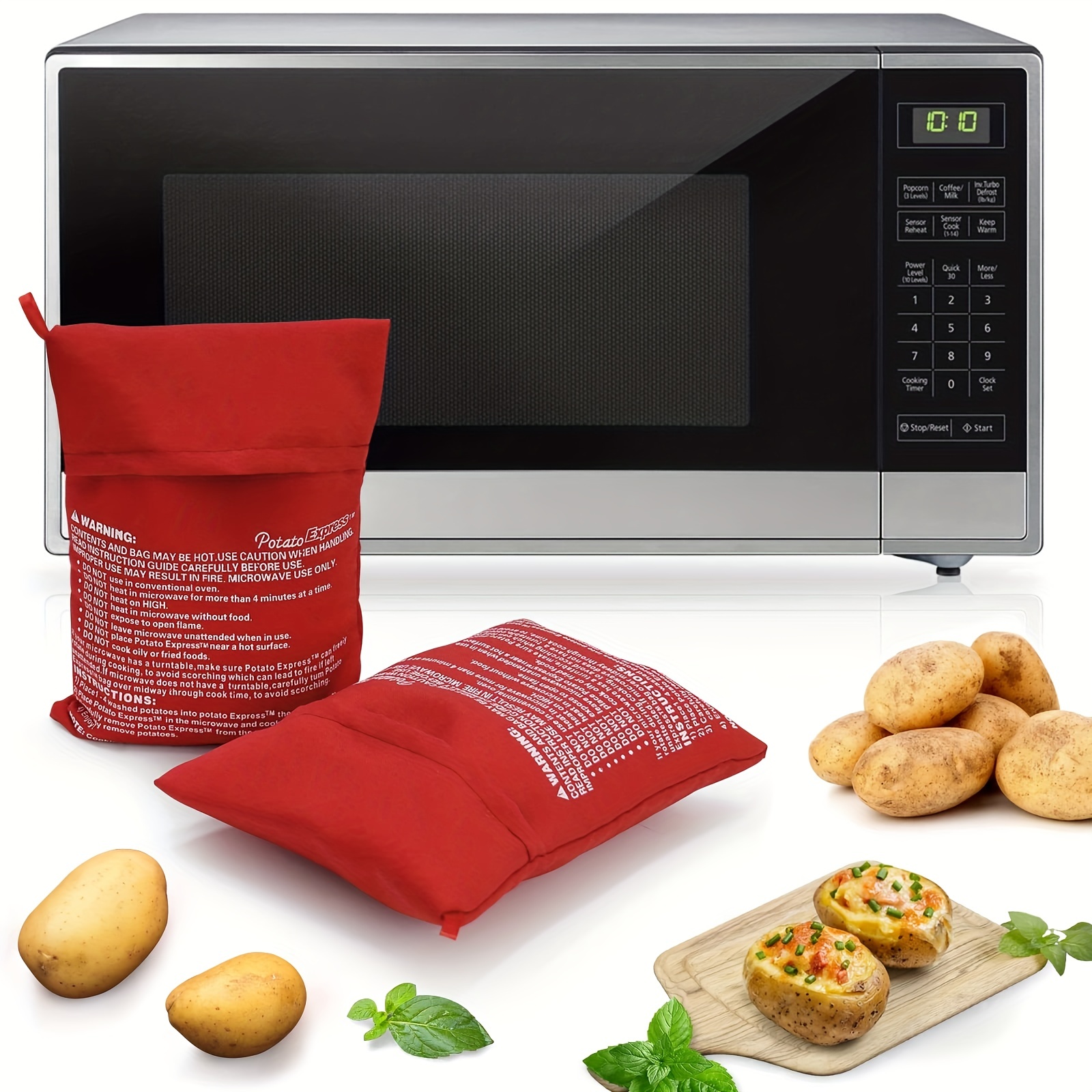 Yummy Can Potatoes Review: As Seen on TV Microwave Potato Cooker