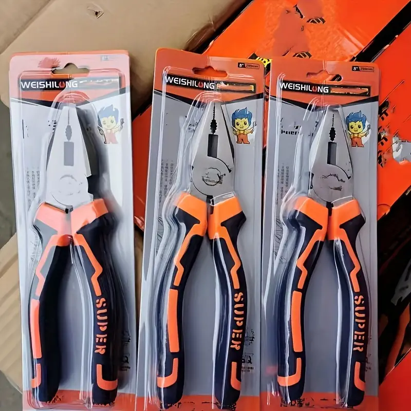 Wire Pliers Flat Mouth Pliers Electrician Wire Cutting - Temu