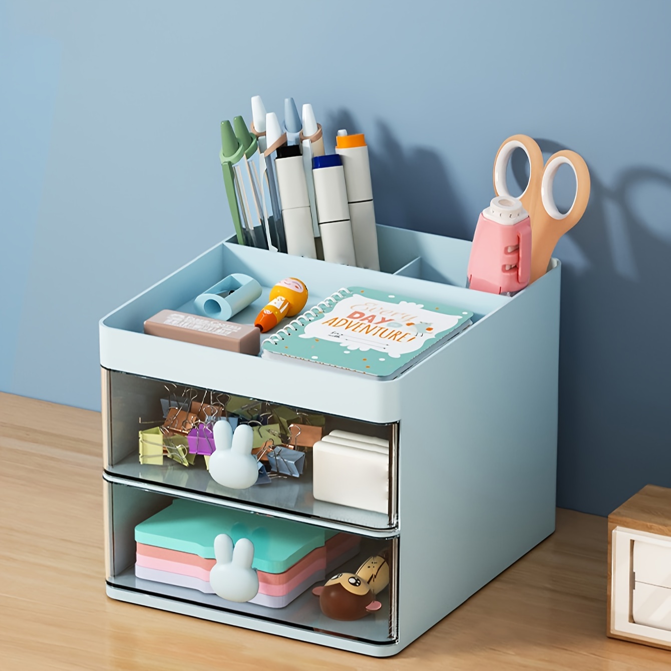 Transparent Stackable Drawer Type Storage Box Multipurpose - Temu