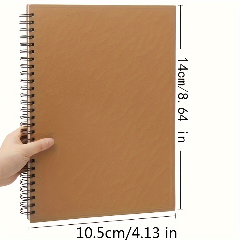 1pc 9*12 Inch Sketchbook, 360 Degree Spiral Sketchbook, 100 Sheets Per Book  (100g Each Sheet) Art Drawing And Writing Paper, Acid-free Art Sketchbook,  Suitable For Students And Adult Beginners - Arts, Crafts